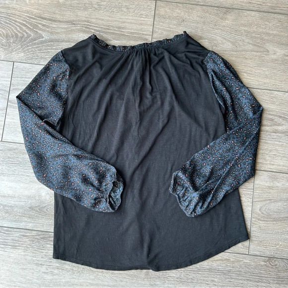 ANTHROPOLOGIE Dolan  Marilyn Leopard Print Top - Picture 10 of 14